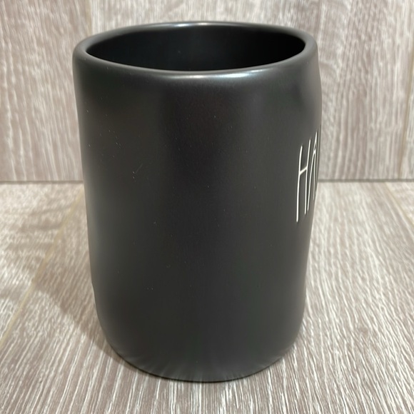 NWT Rae Dunn “HAUNTED” Ceramic Coffee Tea Mug Black - Picture 2 of 6